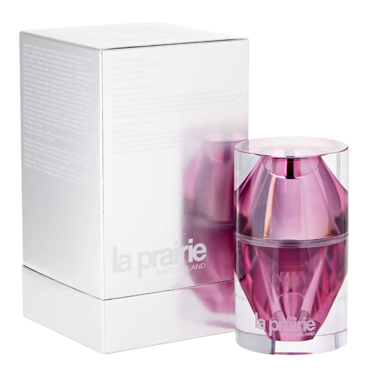 La Prairie platinum Rare Cellular Night Elixir Serum